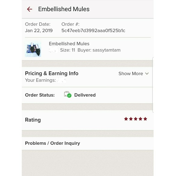 New Embellished Bee Slide Flat Mules - Picture 6 of 6